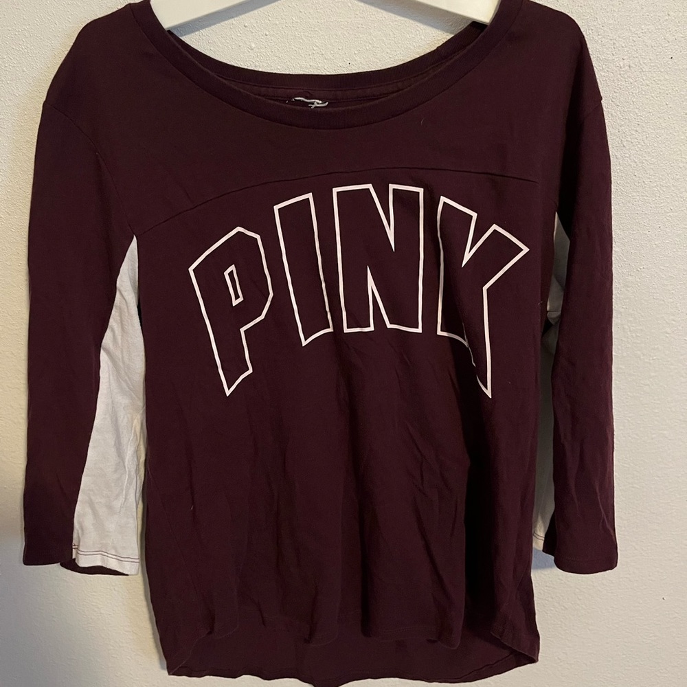 PINK long-sleeve top